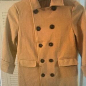 Classic Tan Kids Coat